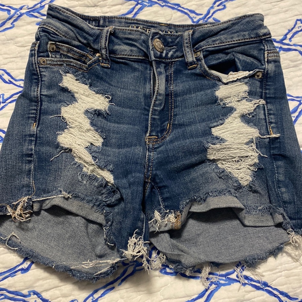 American Eagle jeans shorts size 0